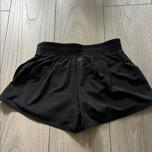 Black TNA Women's running Shorts